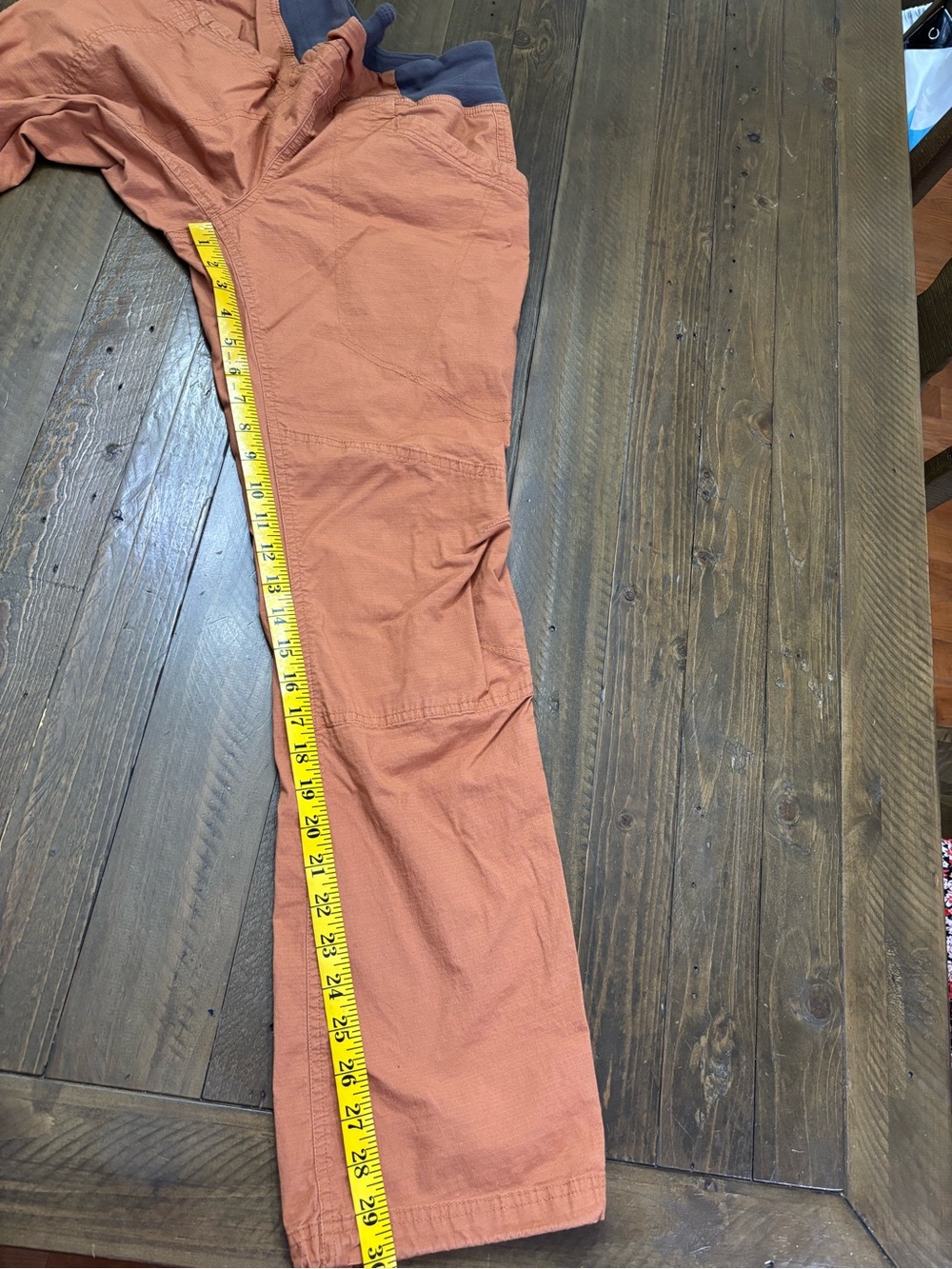 Prana Women’s Burnt Orange Straight Leg Climbing Pants - Picture 5 of 7